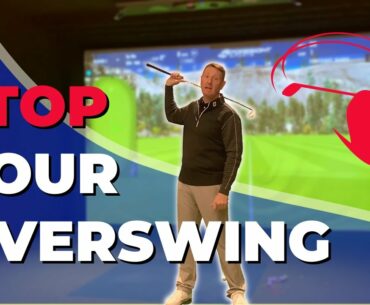 How to STOP OVER SWINGING the GOLF CLUB