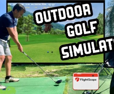 Outdoor Golf Simulator