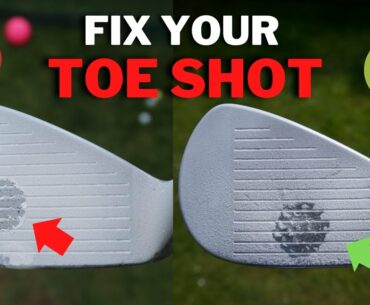HOW TO STOP HITTING TOE SHOTS - Strike The Golf Ball Pure