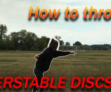 How to Throw Over Stable Discs| Disc Golf|