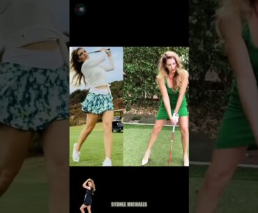 Golf Girl - LPGA Sydnee Michaels  8 , Golf swing , Golf Tips , short video less 1 minute