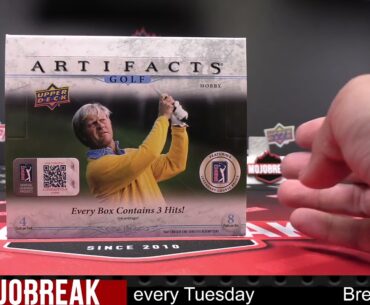 2021 ARTIFACTS GOLF BOX BREAK #2 (RANDOM LETTER)