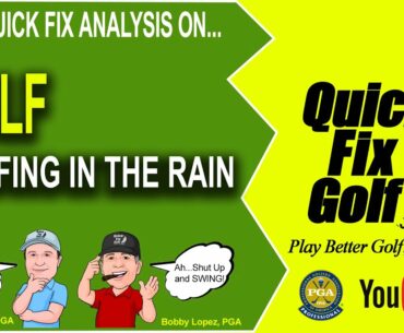 Get some great tips for golfing in the rain