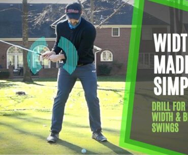 Get Width in Your Golf Swing | Simple Takeaway Drill