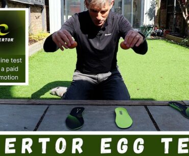 Enertor Egg Test | Shock Absorbing Insoles