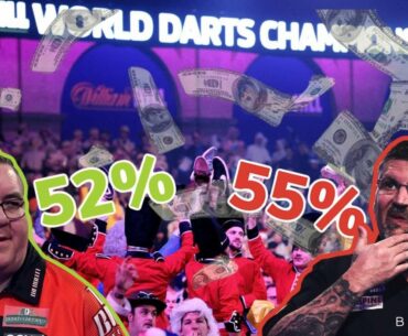 Darts World Championship - prize money to heavy ?