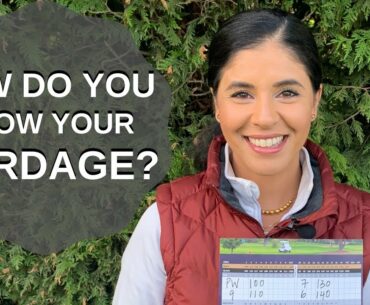 How to know my YARDAGE distance in golf? How far do my clubs GO?