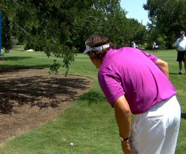 Phil made birdie from HERE?! Wild shot from 2012 AT&T Byron Nelson