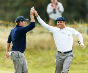 Rory McIlroy and Bryson DeChambeau Discuss The Thrill of the Walker Cup