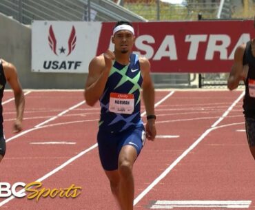 Michael Norman sets men's 400m stadium record at Mt. SAC in 2021 USATF Golden Games | NBC Sports