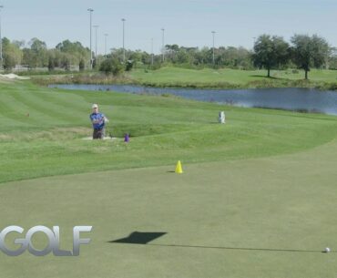 Distance control from the sand | GolfPass | Golf Channel