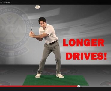 Golf Swing More Distance: Hit the Driver Longer