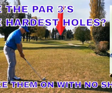 Are par 3's the hardest holes?