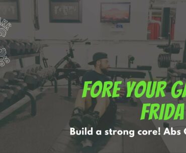 FORE YOUR GAME FRIDAY'S #12: Abs circuit. Build a Strong Core.