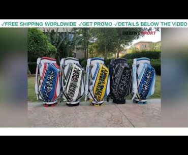 [DIscount] $213.5 DEZENS Luxury brand Golf bag High quality PU Clubs bag 9.inch Golf Cart bag Stand