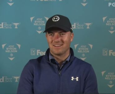 Jordan Spieth Tuesday Press Conference 2021 AT&T Byron Nelson