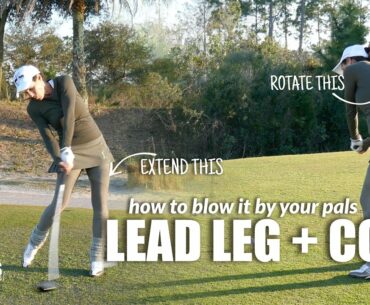LEAD LEG EXTENSION (cues for success)