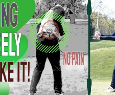 Easiest Tips For The Golf Swing To Play Your BEST Golf | No Golf Swing Back PAIN | Senior Golf Tips
