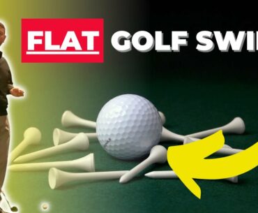 How to FIX a FLAT Golf SWING