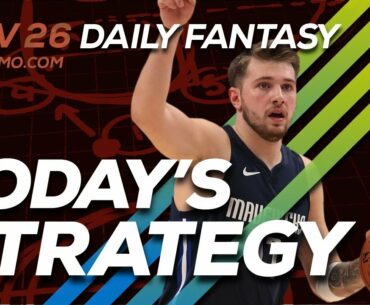 NBA DFS Strategy - Tue 11/26 - Awesemo.com