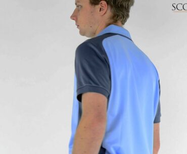 J Lindeberg Fredrik Polo Shirt Clear Blue