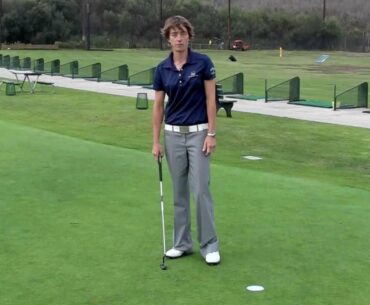 Carlsbad Golf Center Golf Tip -  Push Putting Drill