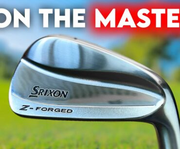 The Best Forged Iron? Hideki’s Masters Winning Srixon Blades!