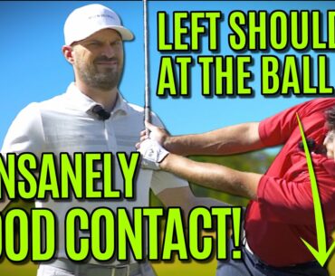 Left Shoulder At The Ball For Insanely Good Contact