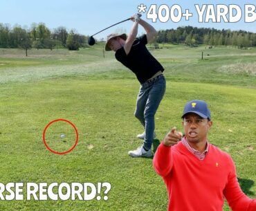 PGA ASPIRANT HITS ABSOLUTE BOMBS ON GOLF COURSE - *GREENKEEPERS HATE HIM *