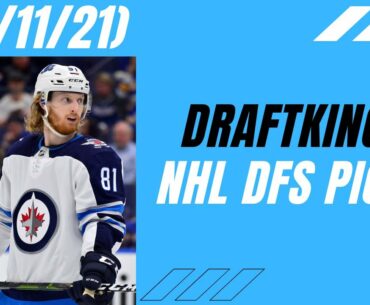 DRAFTKINGS NHL PICKS | TUESDAY MAY 11TH PICKS | NHL DFS PICKS 5/11/2021