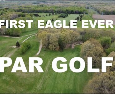 HOW TO PLAY PAR GOLF WITH PERFECT PUTT PACE - FIRST EAGLE EVER. LEFT - HANDED GOLFER