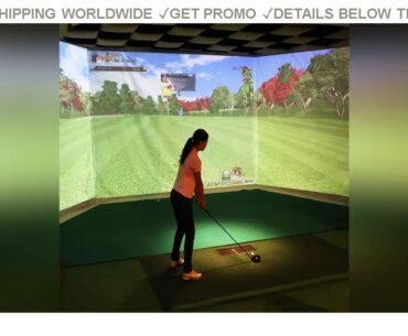 [DIscount] $84.88 300cm x 200cm Golf Ball Training Simulator Impact Display Projection Screen Indoo