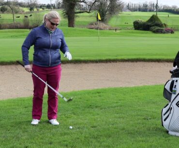 Lob it over the greenside bunker with Marion Riordan, PGA Professional, Dundrum House