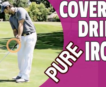 How To Pure Irons | Quick Tip To Cover The Ball (A Bit Like Tiger)