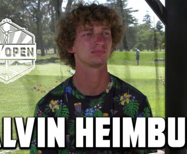 Calvin Heimburg Talks About Taking Time Off, Distance & Throwing Tunnel Shots | OTB OPEN