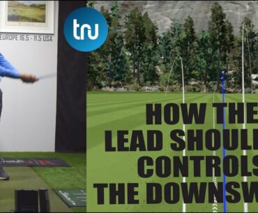 HOW THE LEAD SHOULDER CONTROLS THE DOWNSWING