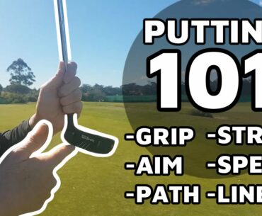 How to putt in golf, all the basics