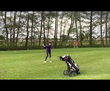 How to play the 6th at Diss Golf Club when your 11 with Imogen