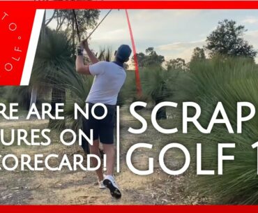 THERE ARE NO PICTURES ON A SCORECARD // Scrappy Golf 101 - Sun City CC