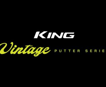 Cobra KING Vintage Putter Series