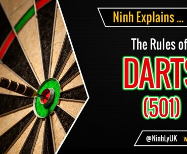 The Rules of Darts (501) - EXPLAINED!