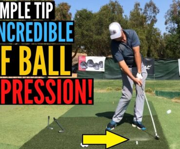 One Simple Tip for More BALL COMPRESSION!