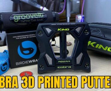 Club Junkie: NEW Cobra 3D Printed Putter, Birdie Wrap Tape, and Grooveit Brush!