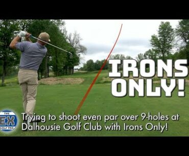Gunning for PAR with IRONS ONLY | CRAZY FINISH!!!
