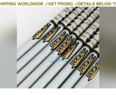 [DIscount] $105.6 New Golf shaft TOUR AD TP 5 Graphite shaft R or S Flex 9Pcs/lot 0.355 Clubs irons