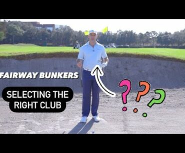 Fairway Bunker Tip: Selecting the correct club. Take more loft. Get the ball out! #golf #golftips