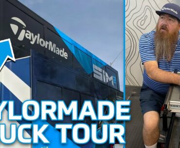 An Inside Look At The TaylorMade Tour Truck During The PGA Championship