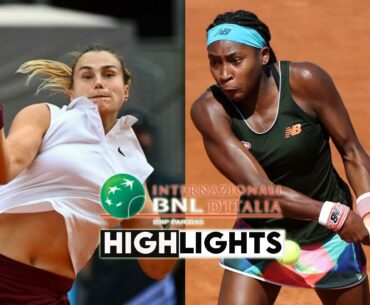 Coco Gauff vs Aryna Sabalenka Highlights Rome Open 2021 (FULLMATCH)