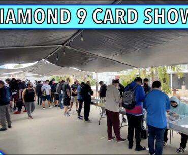 THE DIAMOND 9 CARD SHOW - VLOG #10 | Los Angeles, CA