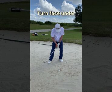 How to hit a Buried Lie in the Bunker